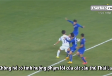 VIDEO: Quả phạt đền tưởng tượng ở trận Hàn Quốc - Thái Lan (bán kết Asiad 17)