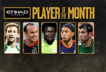 Lee Nguyễn lọt top 5 Cầu thủ xuất sắc nhất MLS tháng 9