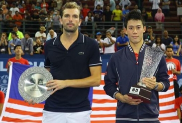 Tin vắn Quần vợt 1/10: Nishikori vô địch giải quần vợt Malaysia Open