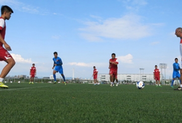 U19 Việt Nam luyện tập chiến thuật mới