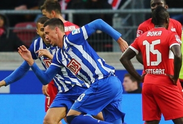 Video clip bàn thắng: Hertha Berlin 3 - 2 Stuttgart ( Vòng 7 - VĐQG Đức 2014/15)