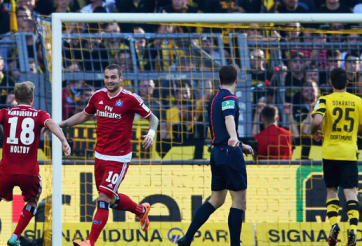 Video clip bàn thắng: Dortmund 0-1 Hamburg SV (Vòng 7 - VĐQG Đức 2014/15)