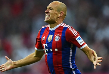 Robben xuất sắc nhất Bundesliga tháng 9