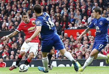 Video clip bàn thắng: Manchester United 2-1 Everton ( Vòng 7 - Ngoại Hạng Anh 2014/15)