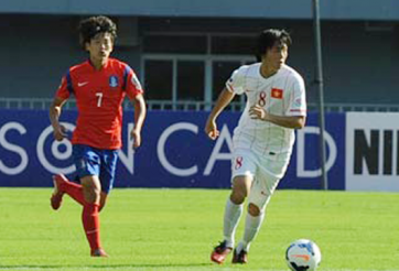 Video clip bàn thắng: U19 Hàn Quốc - U19 Việt Nam ( Bảng C - U19 Châu Á 2014 )