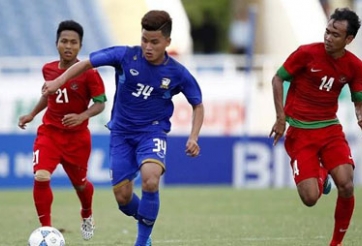 U19 Thái Lan thua tan tác trước chủ nhà Myanmar