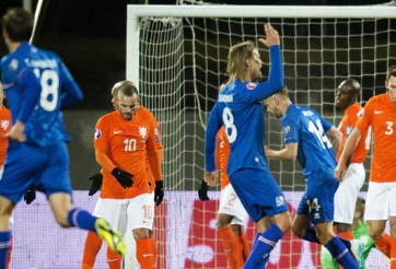 Video clip bàn thắng: Hà Lan 0-2 Iceland (Vòng loại Euro 2016)