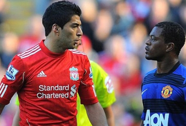 Suarez lại kêu oan vụ phân biệt chủng tộc với Patrice Evra