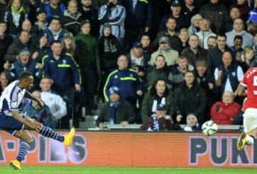 VIDEO: Phút 66, Berahino nâng tỷ số lên 2-1 cho West Brom (West Brom 2-1 Man Utd)