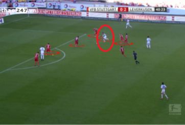 VIDEO: Pha solo ghi bàn qua rừng hậu vệ đối phương của tân binh tuyển Đức