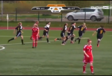 VIDEO: Pha ghi bàn đẳng cấp ngoại hạng của nữ cầu thủ 15 tuổi