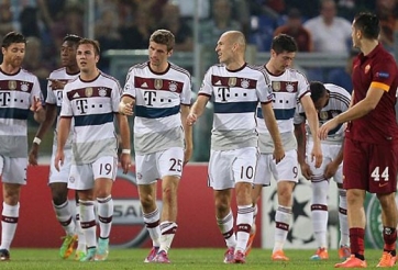 AS Roma 1-7 Bayern Munich: Tỷ số không tưởng