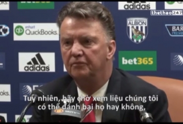 VIDEO: HLV Van Gaal quả quyết sẽ chơi tấn công trước Chelsea và Man City.