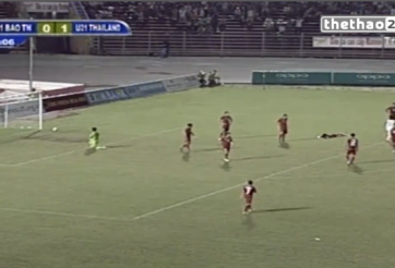 VIDEO : Phút 41- Văn Đại san bằng tỉ số (U21 Việt Nam - U21 Thái Lan)