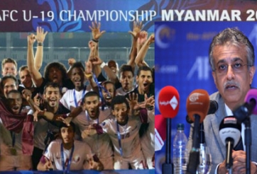 Chủ tịch AFC ca ngợi chức vô địch lịch sử của U19 Qatar