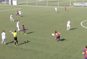 VIDEO: Sao nữ Barca ghi bàn đẹp mắt không kém các đồng nghiệp nam