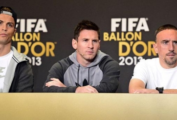 FIFA công bố danh sách ứng viên Quả bóng vàng 2014