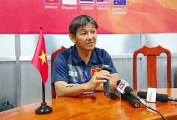 HLV U21 Việt Nam hài lòng với màn thể hiện của học trò