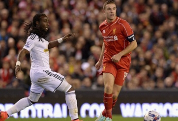 Video bàn thắng Liverpool 2-1 Swansea: Ngược dòng kịch tính!