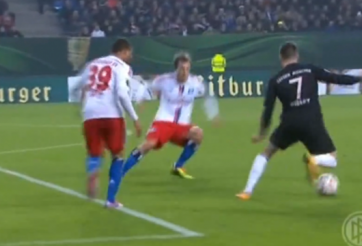 Video clip bàn thắng: Hamburger SV 1-3 Bayern Munich (Cúp Quốc gia Đức)