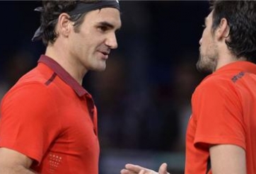 Paris Masters 2014: Thắng vất, Federer thẳng tiến vào vòng 3