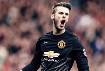 De Gea giành giải Cầu thủ giải xuất sắc nhất tháng 10