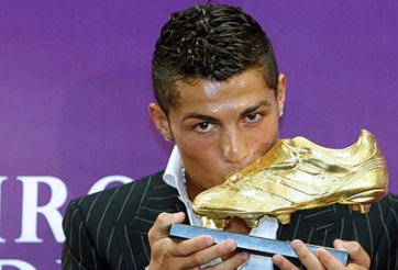 Ấn định ngày Ronaldo nhận giải Chiếc giày vàng