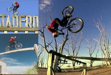 VIDEO: Ảo thuật gia xe đạp bay lượn ở thị trấn huyền bí