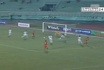 VIDEO: Phút 17 - Văn Quyết nâng tỉ số lên 3-0 (Việt Nam - SV Hàn Quốc)