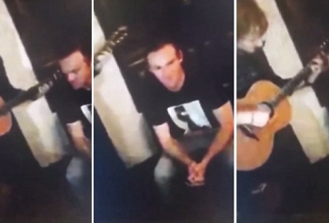 VIDEO: Lần đầu được nghe giọng hát của Wayne Rooney