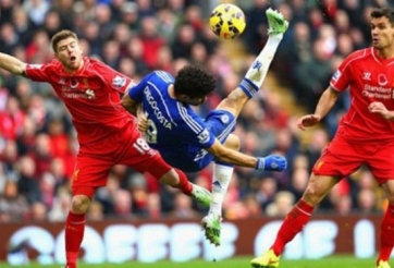 Video clip bàn thắng: Liverpool 1-2 Chelsea - Diego Costa đánh sập Anfield