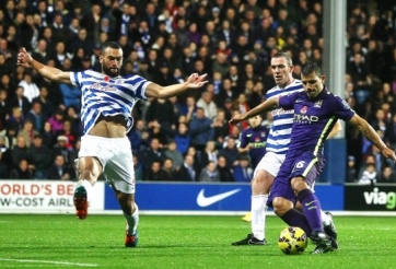 Video clip bàn thắng: QPR 2-2 Man City - Aguero tỏa sáng