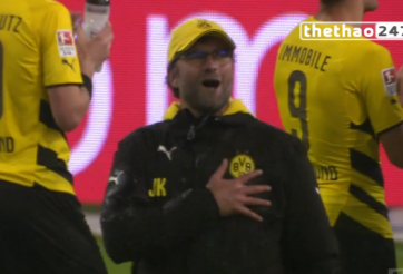 VIDEO: Dortmund ăn mừng chiến thắng như giành được Chiếc đĩa bạc
