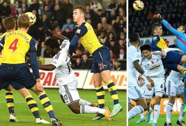 Swansea 2-1 Arsenal: Ôm hận tại Liberty