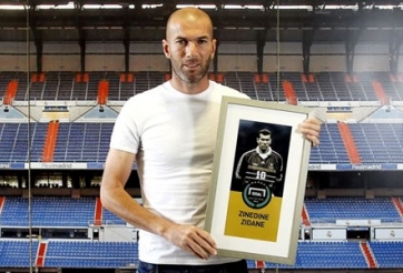 Zidane được bầu là Cầu thủ hay nhất lịch sử bóng đá châu Âu