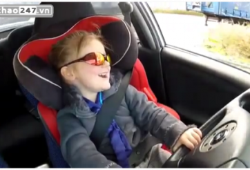 VIDEO: Khó tin với khả năng lái và drift ô tô điệu nghệ của bé gái