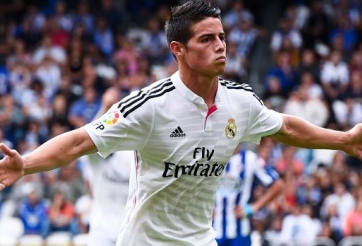 James Rodriguez đang khó chịu ở Real Madrid