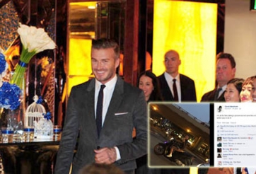 Cô gái đi SH chụp ảnh Beckham bị CSGT Việt Nam xử phạt