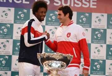 Chung kết Davis Cup 2014: Federer đối đầu Monfils ở ngày khai màn