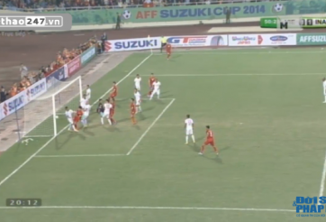 VIDEO: Phút 51 - Tiến Thành bỏ lỡ đáng tiếc (Việt Nam 1-1 Indonesia)