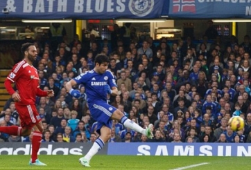 VIDEO: Phút 11 - Diego Costa mở tỷ số của trận đấu (Chelsea 1-0 West Brom)
