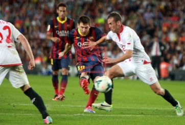 VIDEO: Lập hat-trick vào lưới Sevilla, Messi đi vào lịch sử La Liga