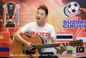 VIDEO: MV “Việt Nam - con đường AFF Cup” của Cáp Anh Tài
