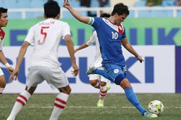 ĐT Philippines sẽ sử dụng đội hình 2 ở trận ĐT Việt Nam