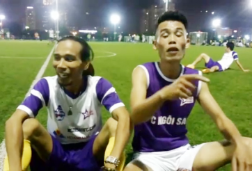 VIDEO: Xem Hiệp 'gà' chém gió tưng bừng trên sân phủi