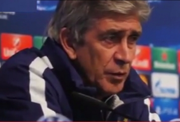 VIDEO: HLV Pellegrini tự gây áp lực trước trận gặp Bayern Munich