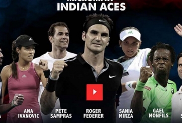 Federer cùng ĐT Ấn Độ tham dự IPTL 2014