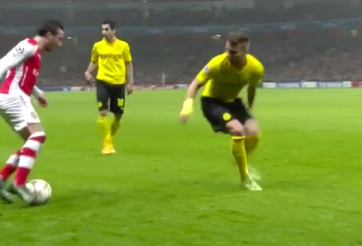 VIDEO: Pha lừa bóng đẳng cấp của Cazorla ở trận gặp Dortmund