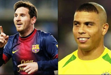 Messi vượt qua cột mốc ghi bàn của Ronaldo 'béo'