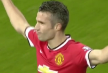 VIDEO: Van Persie nâng tỉ số lên 3-0 cho Quỷ Đỏ
